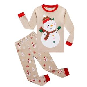 Snowman Pajama Set Unisex- NWT